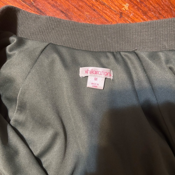 Xhilaration Olive Jacket Size Medium - Picture 3 of 4